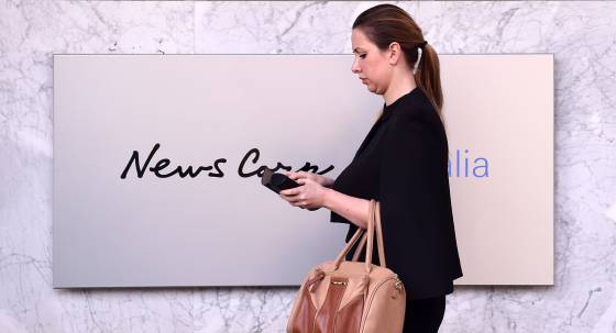 The News Corp Australia office in Sydney (Image: AAP/Paul Miller)