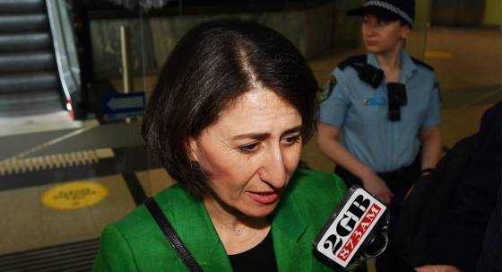 Former NSW premier Gladys Berejiklian (Image: AAP/Dean Lewins)