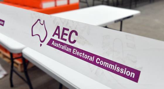 Australian Electoral Commission warehouse, 2022 (Image: AAP/Mick Tsikas)