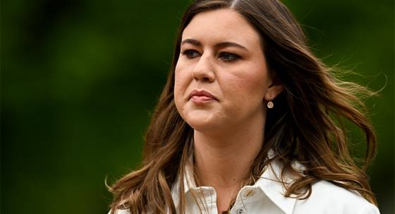 Former Liberal Party staffer Brittany Higgins (Image: AAP/Lukas Coch)