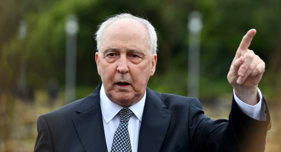 Former prime minister Paul Keating (Image: AAP)
