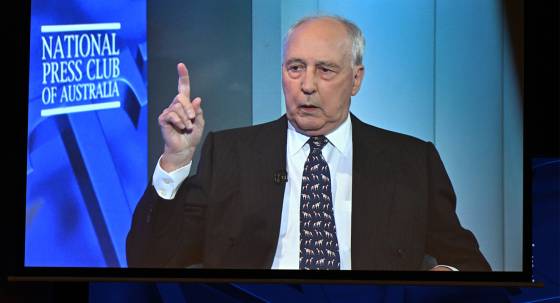 Former prime minister Paul Keating (Image: AAP/Mick Tsikas)