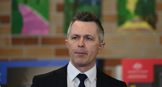 Education Minister Jason Clare (Image: AAP/Dean Lewins)