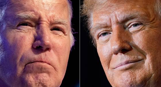 Joe Biden and Donald Trump (Image: AP)