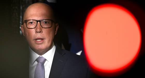 Peter Dutton (Image: AAP/Bianca De Marchi)