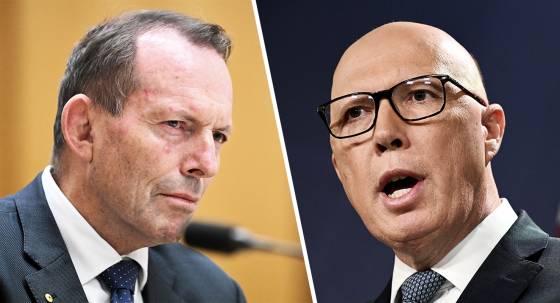 Tony Abbott and Opposition Leader Peter Dutton (Images: AAP/Private Media)