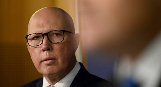 Opposition Leader Peter Dutton (Image: AAP/Bianca De Marchi)