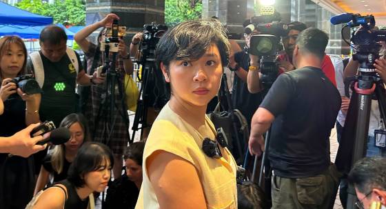 Former WSJ reporter Selina Cheng (Image: AP/Kanis Leung)
