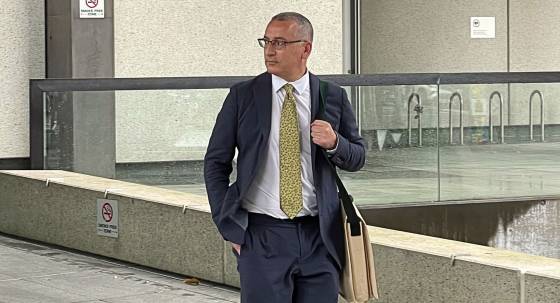 Forensic psychologist Dr Andrew Aboud after testifying in the Wieambilla shooting inquest (Image: AAP/Rex Martinich)