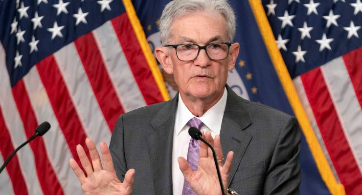 US Federal Reserve chairman Jerome Powell (Image: AP/Jose Luis Magana)