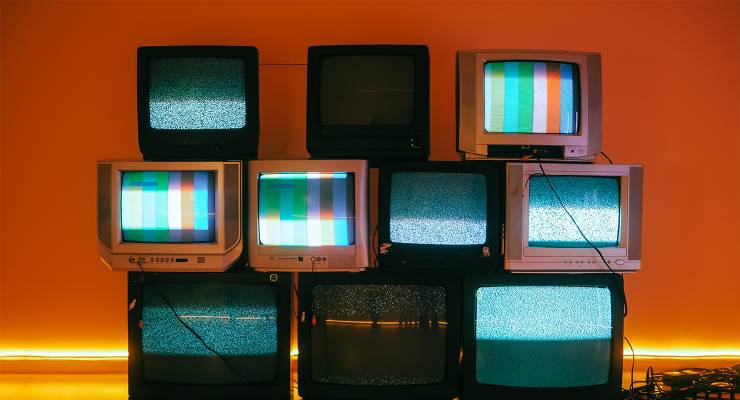 A pile of vintage televisions (Image: Adobe)