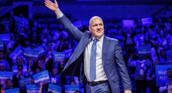 Christopher Luxon, leader of the New Zealand National Party (Image: Reuters/David Rowland)