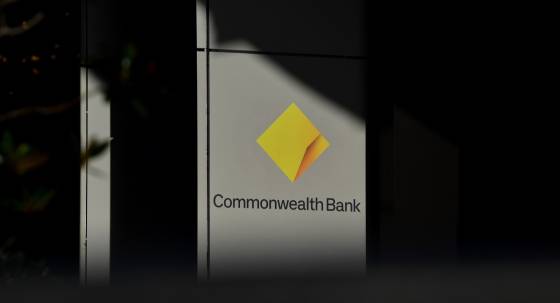 Commonwealth Bank signage, Sydney (Image: AAP/Joel Carrett)