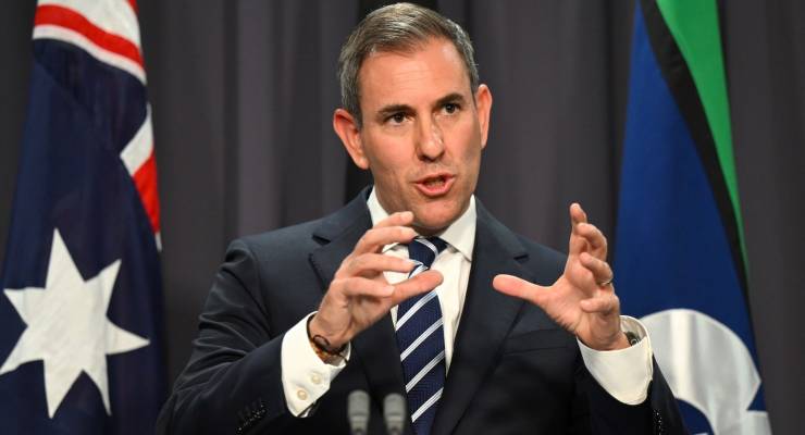 Treasurer Jim Chalmers (Image: AAP/Lukas Coch)