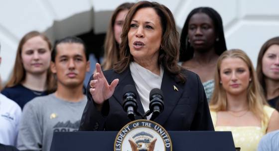 Kamala Harris (Image: AP/Susan Walsh)