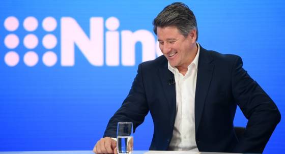 Nine CEO Mike Sneesby (Image: AAP/Dean Lewins)