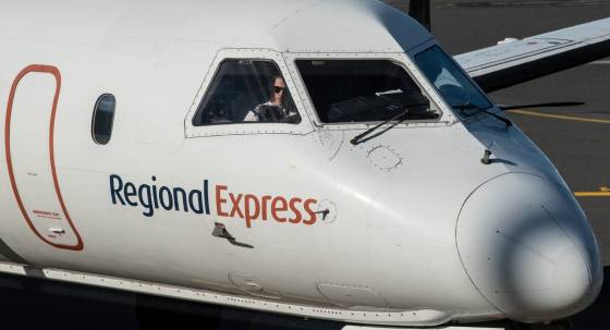 A Rex plane (Image: AAP/James Gourley)