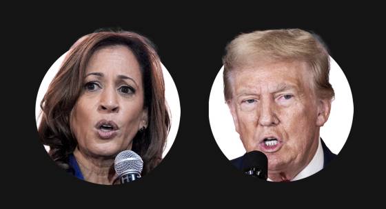 Kamala Harris and Donald Trump (Image: Private Media)