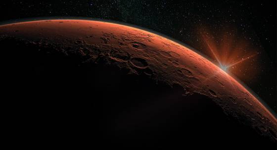 Artist's rendering of Mars (Image: Adobe)