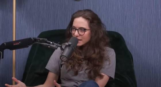 Wendy Zukerman on the Anything Goes podcast in March 2024 (Image: YouTube)