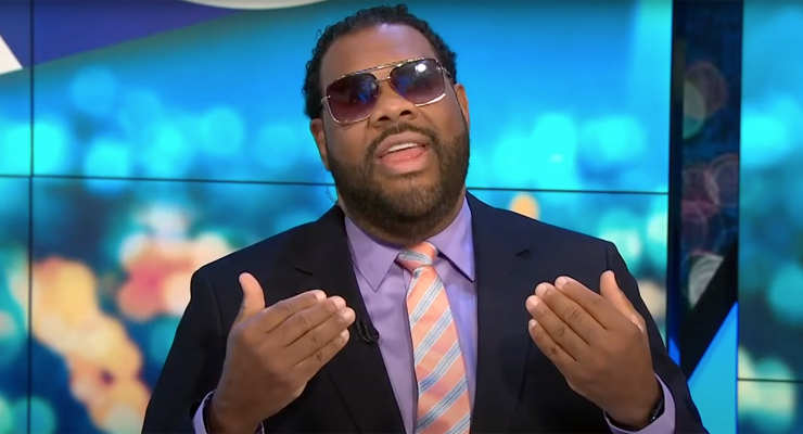 Fatman Scoop on the Project in 2023 (Image: The Project/YouTube)